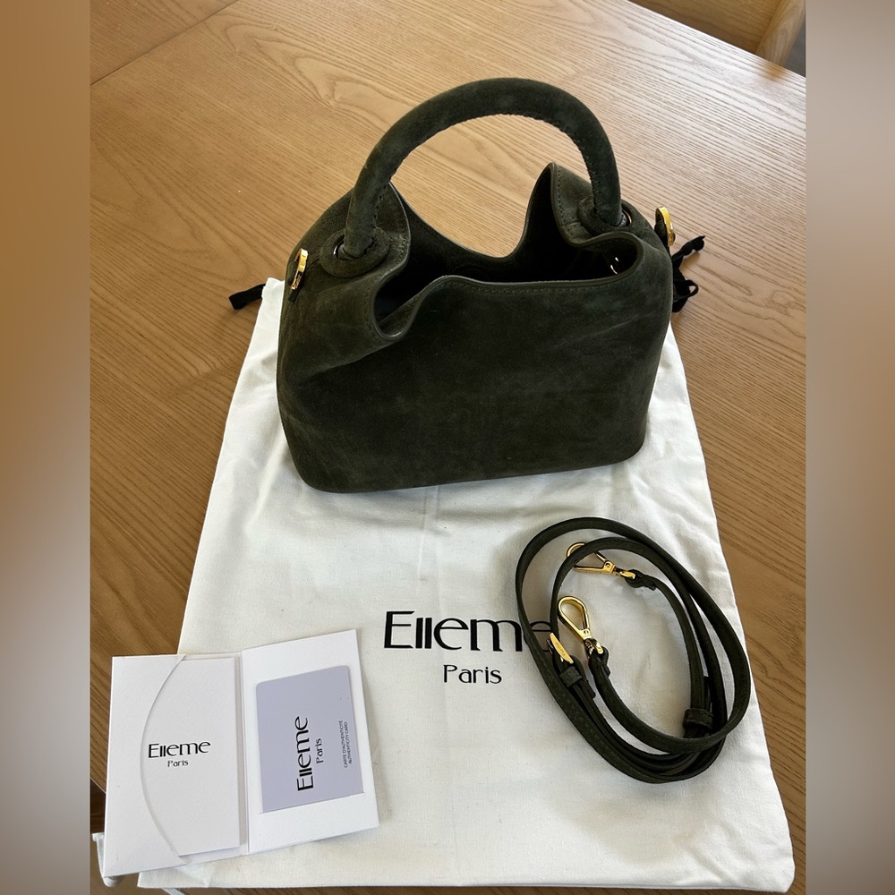Elleme Baozi Suede Khaki Green
